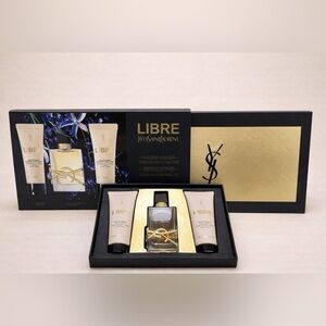 Yves Saint Laurent Libre Perfume and Lotion Set - Gold and Black